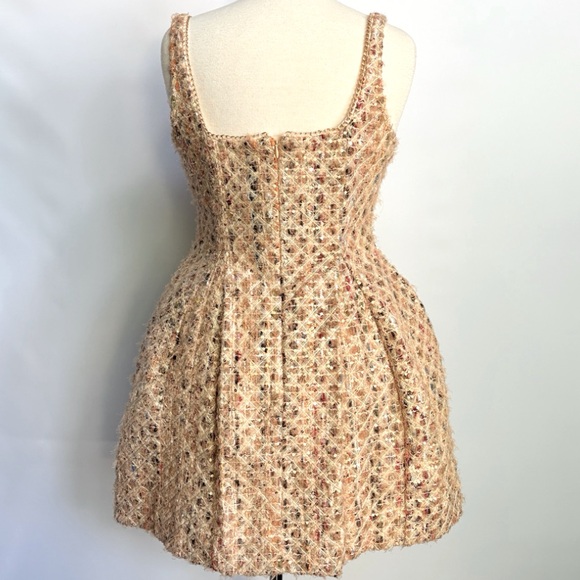 NWT Anthropologie Maeve Tweed Fit & Flare Mini Dress - Picture 11 of 16